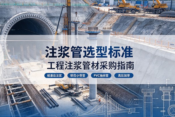 盐亭注浆管选型标准