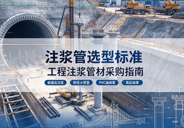 盐亭注浆管选型标准